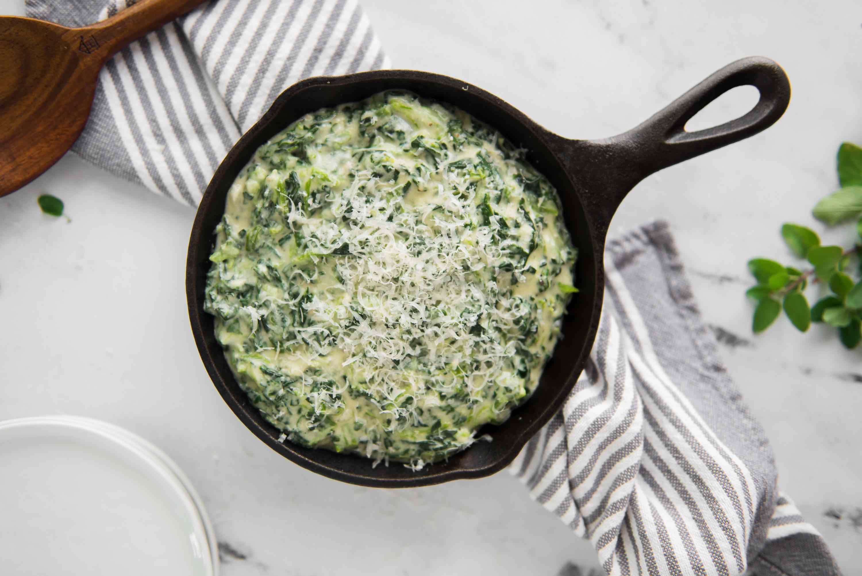 Holiday Creamed Spinach
